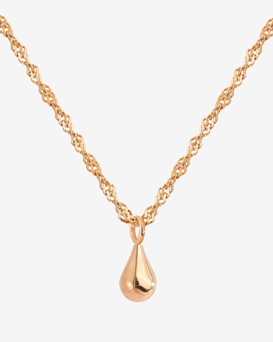 Drop it Necklace Rose Gold