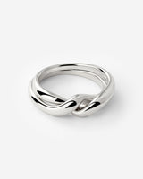 Twinsies Ring Silver