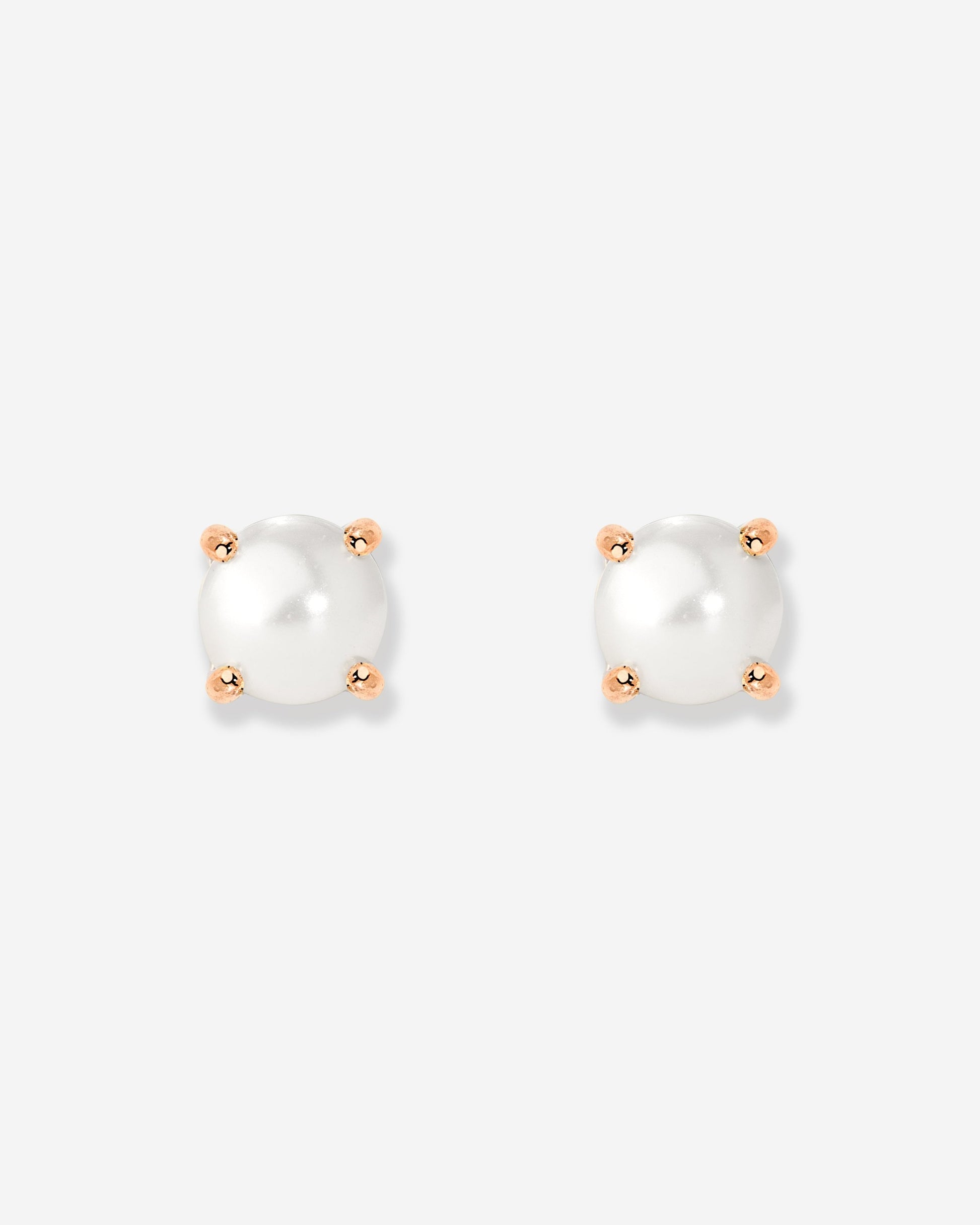 Dream Pearl Studs Rose Gold