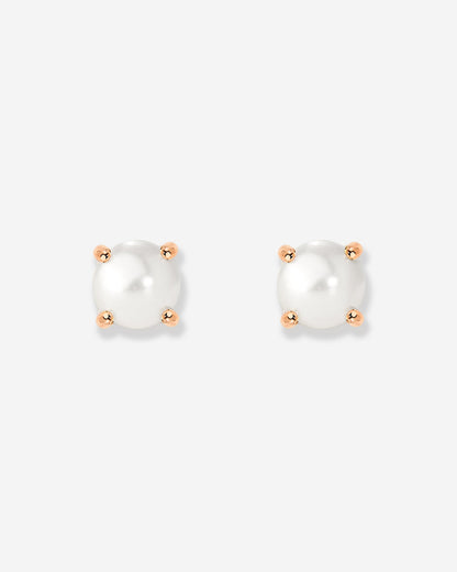 Dream Pearl Studs Rose Gold