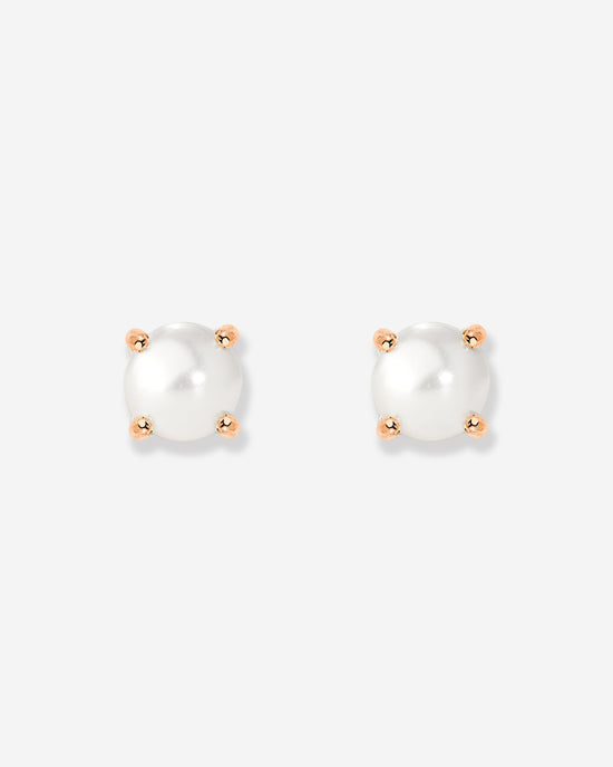Dream Pearl Studs Rose Gold