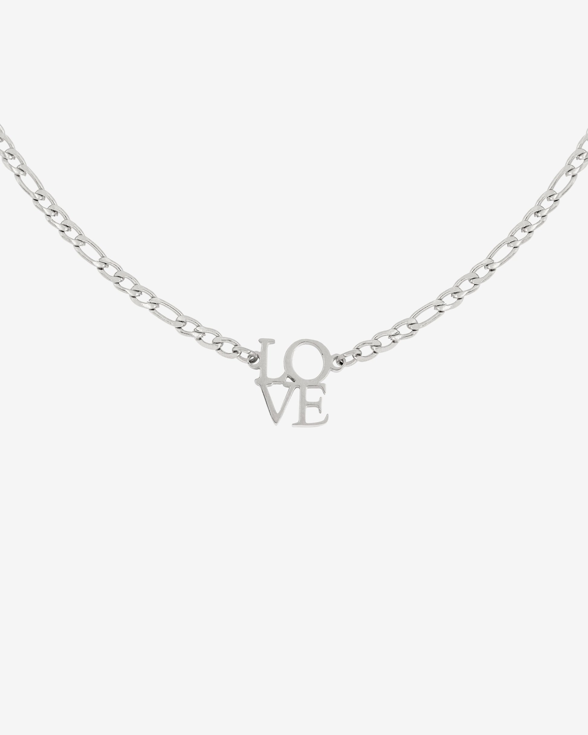 Lots of Love Necklace Silver