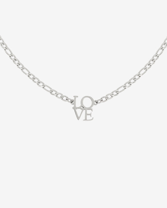 Lots of Love Necklace Silver
