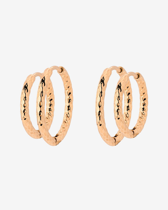 Prism Hoop Bundle Rose Gold