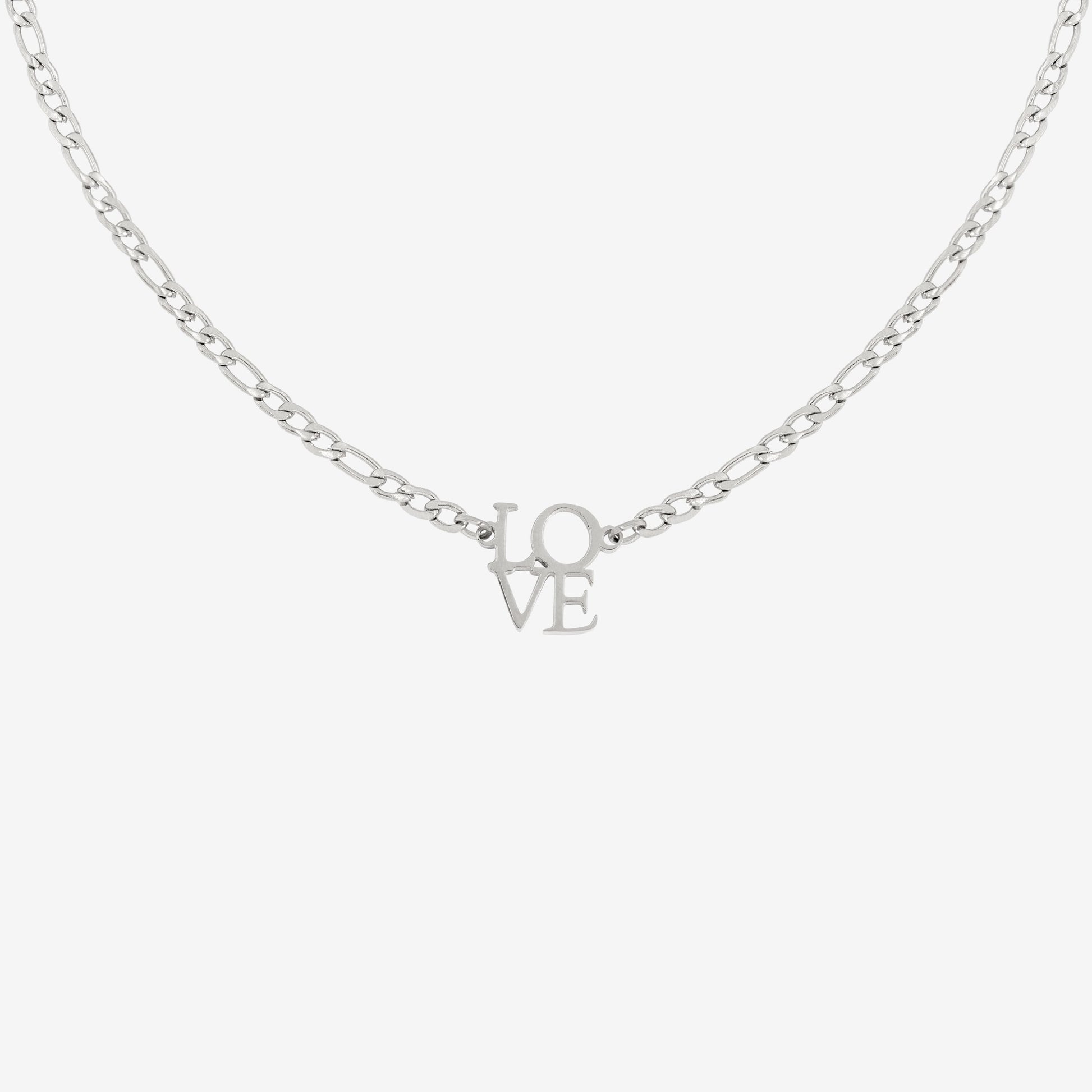 Lots of Love Necklace Silver