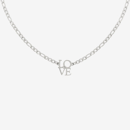 Lots of Love Necklace Silver