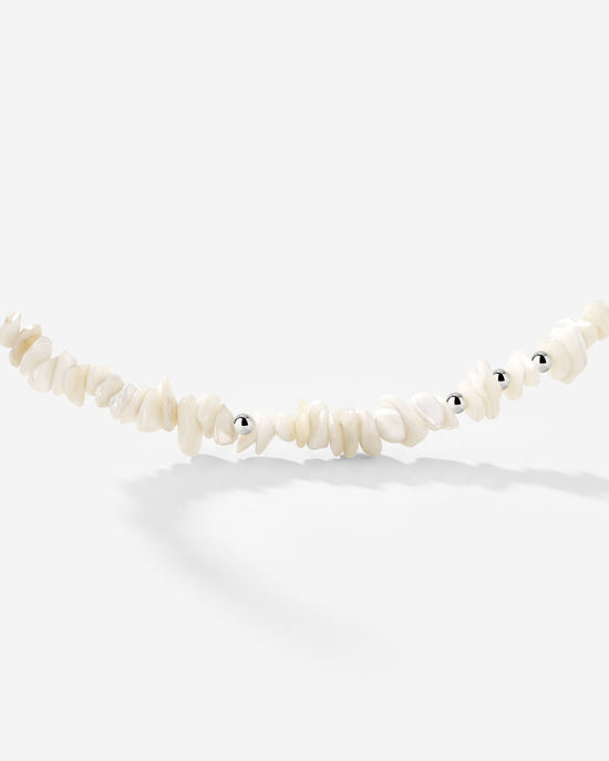 By the Beach Choker Silver