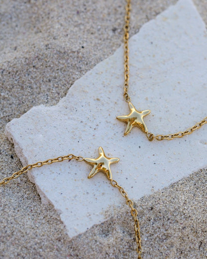 Sea Star Choker Rose Gold
