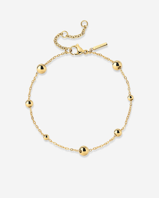 Infinite Beads Bracelet Gold