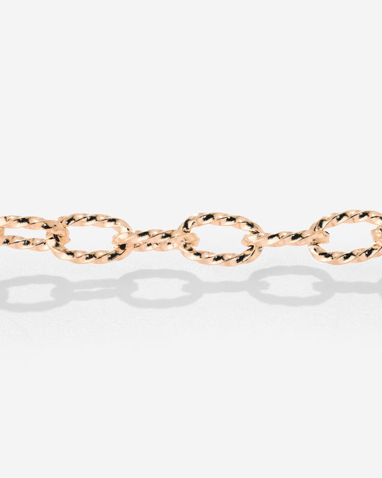 Fantasy Chain Bracelet Rose Gold