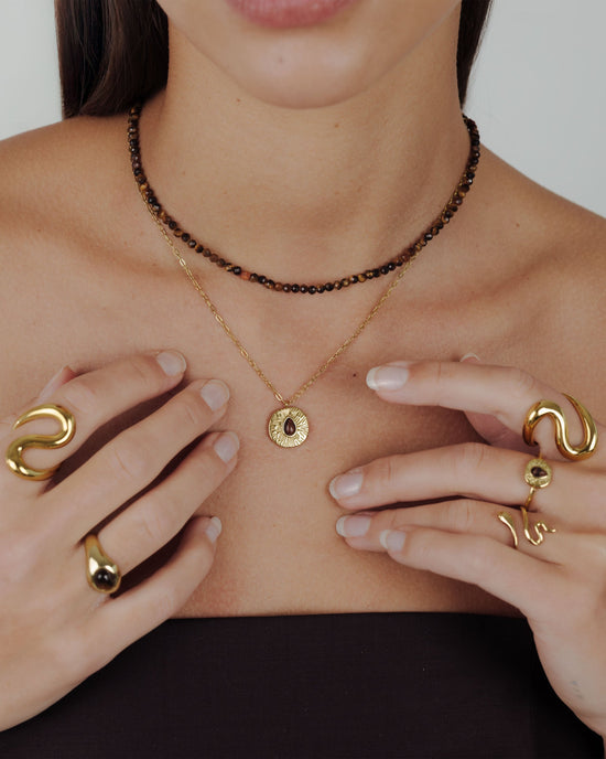 Terra Necklace gold