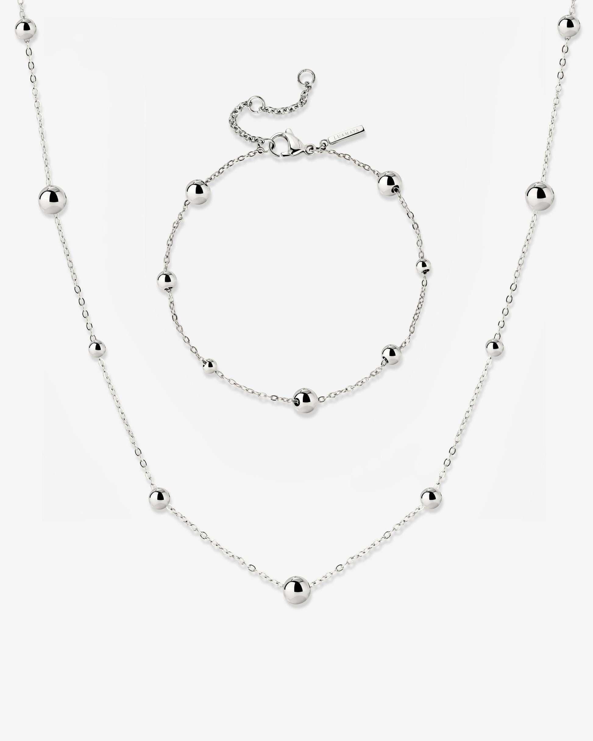 Infinite Beads Bundle Silver