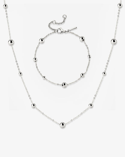 Infinite Beads Bundle Silver