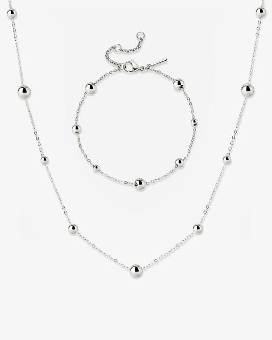 Infinite Beads Bundle Silver