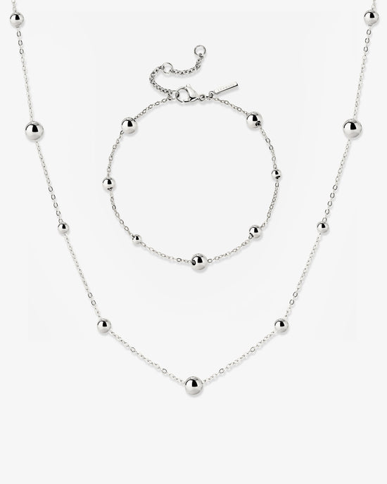 Infinite Beads Bundle Silver