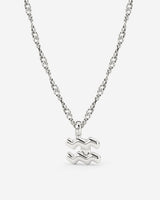 Aquarius Bubble Necklace Silver