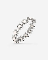 Flowery Ring Silver