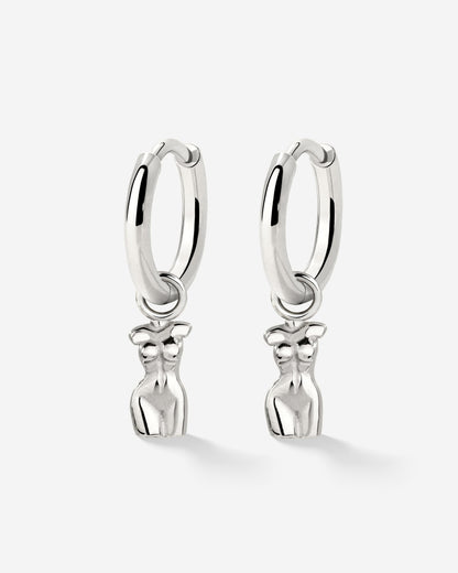 Love Your Body Hoop Set Silver