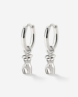 Love Your Body Hoop Set Silver
