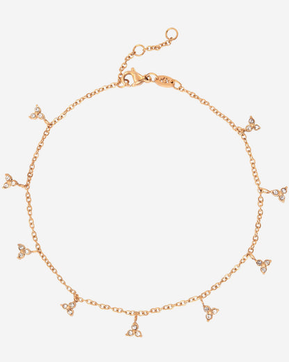 Twinkle Anklet Rose Gold