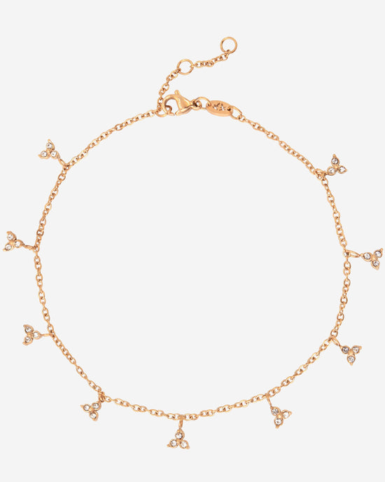 Twinkle Anklet Rose Gold