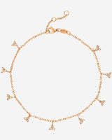 Twinkle Anklet Rose Gold