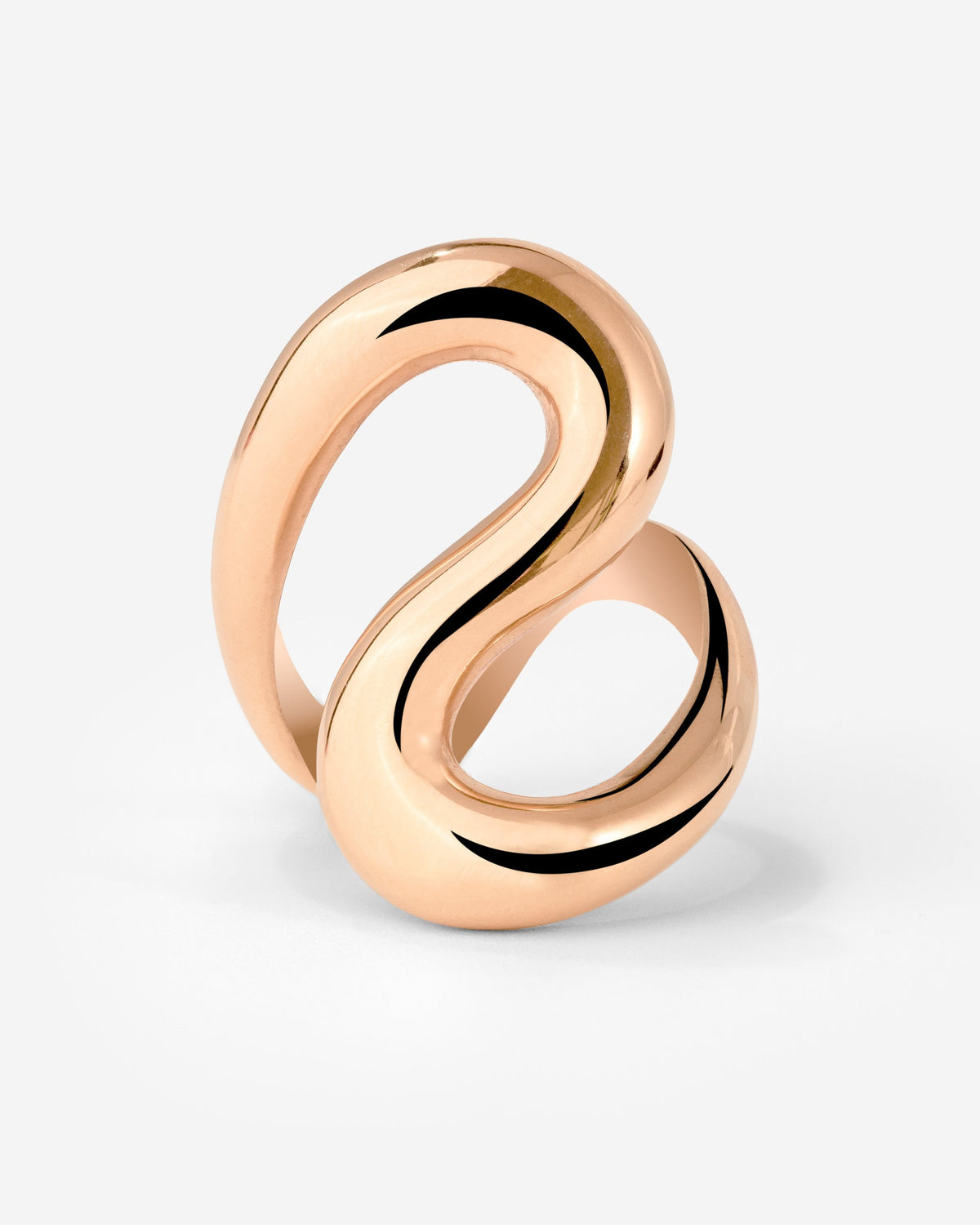 Coiled Ring Rose Gold