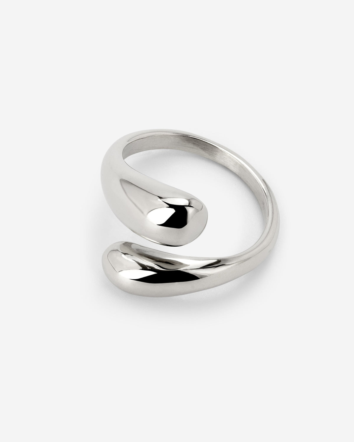 Gentle Embrace Ring Silver