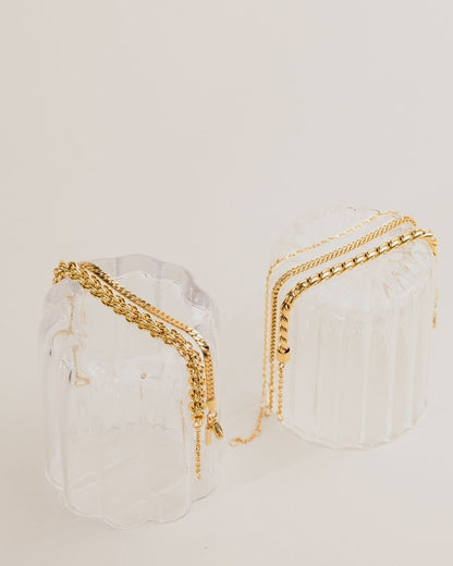 Tinsel Chain Bracelet Rose Gold