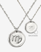 Zodiac Necklace – Virgo Silver