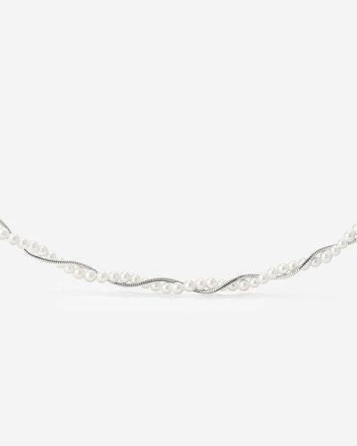 Infinite Bonding Necklace Silver