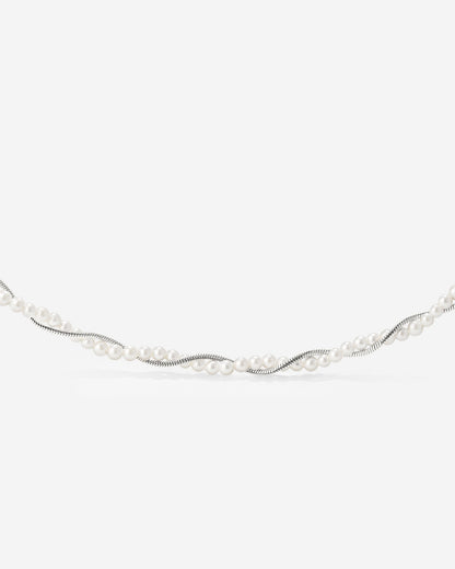 Infinite Bonding Necklace Silver