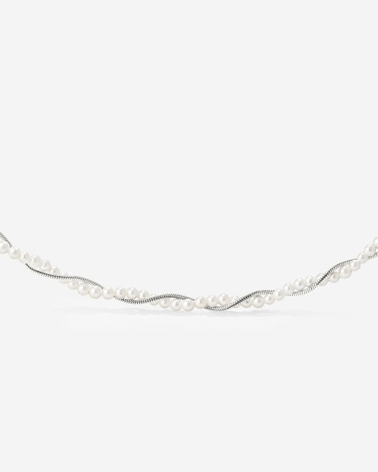 Infinite Bonding Necklace Silver