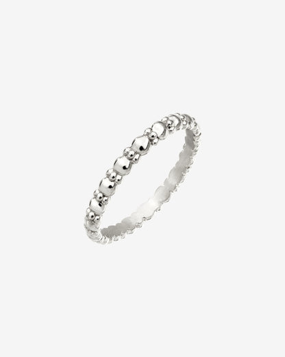 Dotted Ring Silver