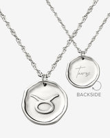 Zodiac Necklace – Silver