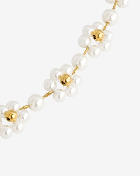 Bonita Flower Choker Gold