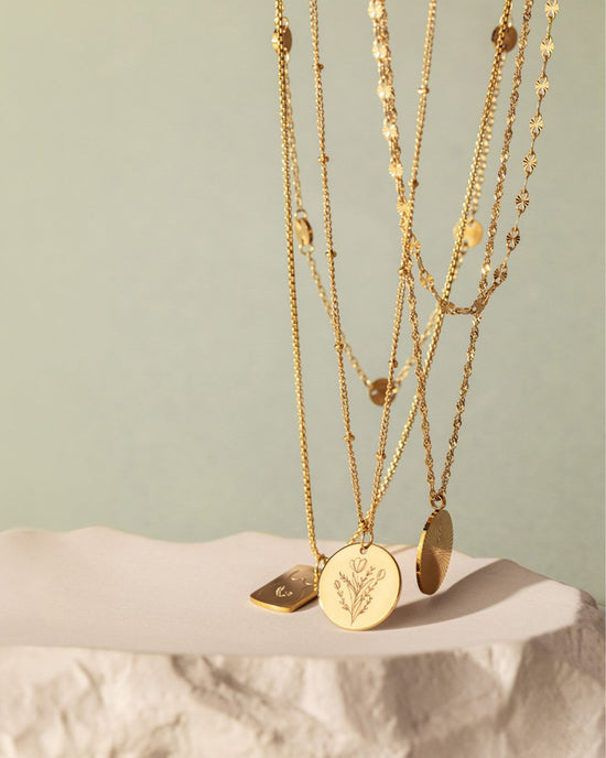 La Féminité Necklace Rose Gold