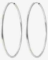 Super Maxi Hoops Silver