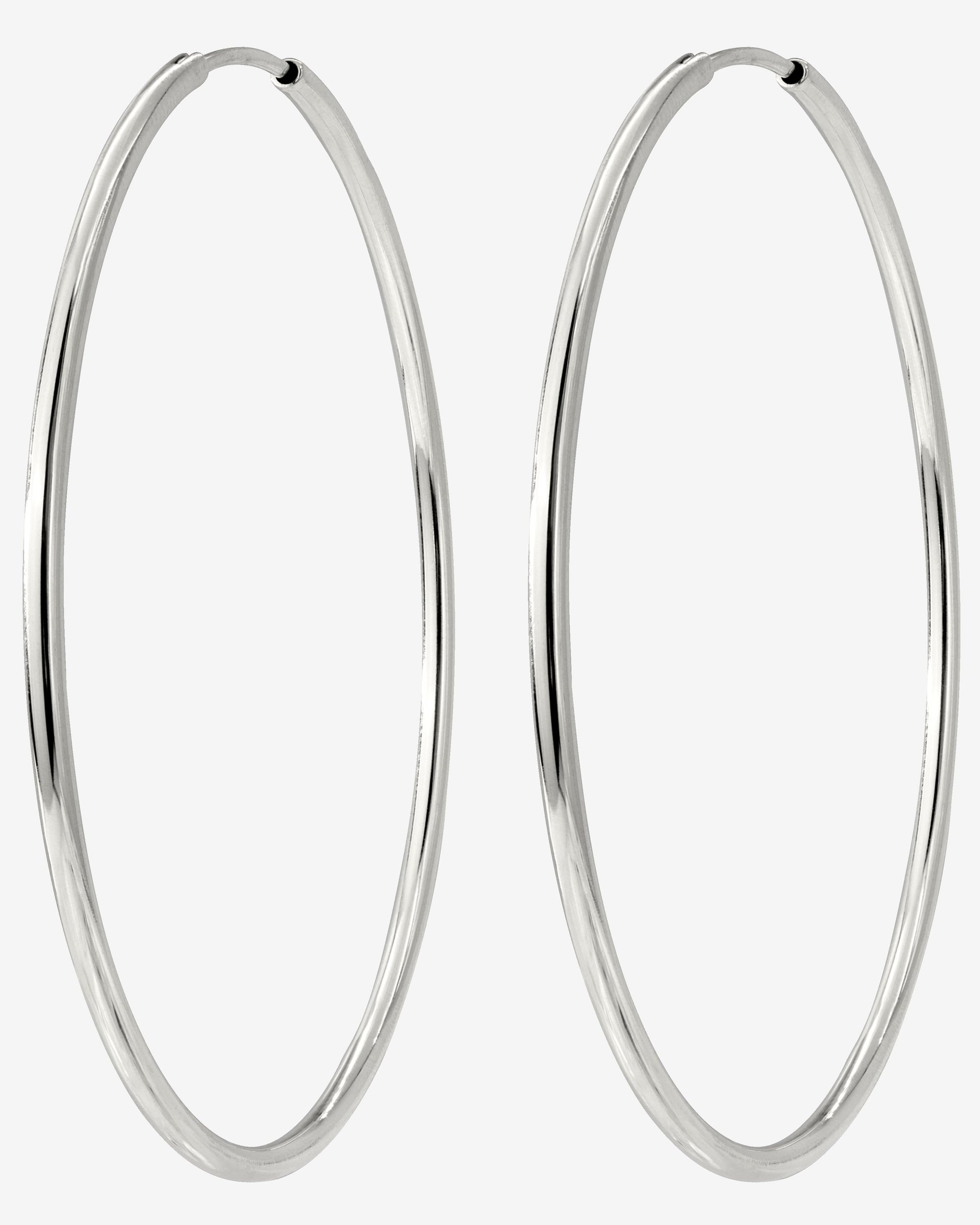 Super Maxi Hoops Silver