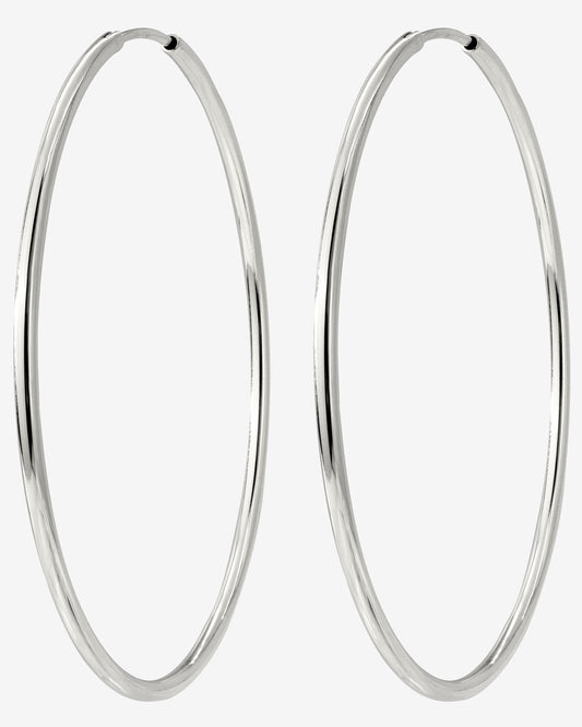 Super Maxi Hoops Silver
