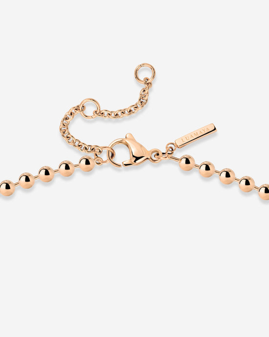 Bubbly Necklace Rose Gold