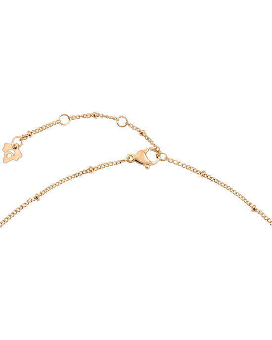 Sunny Beads Necklace Rose Gold