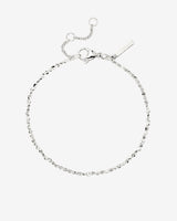 Tinsel Chain Bracelet Silver
