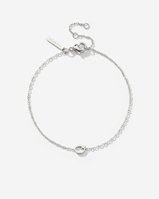 Tiny Letter Bracelet