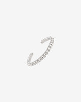 Punto Toe Ring Silver