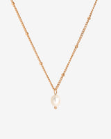Baby Pearl Necklace Rose Gold