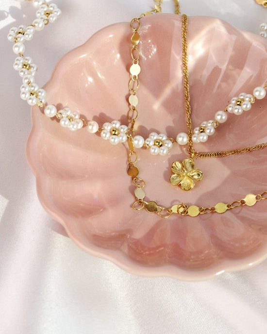 Bonita Flor Choker Silver