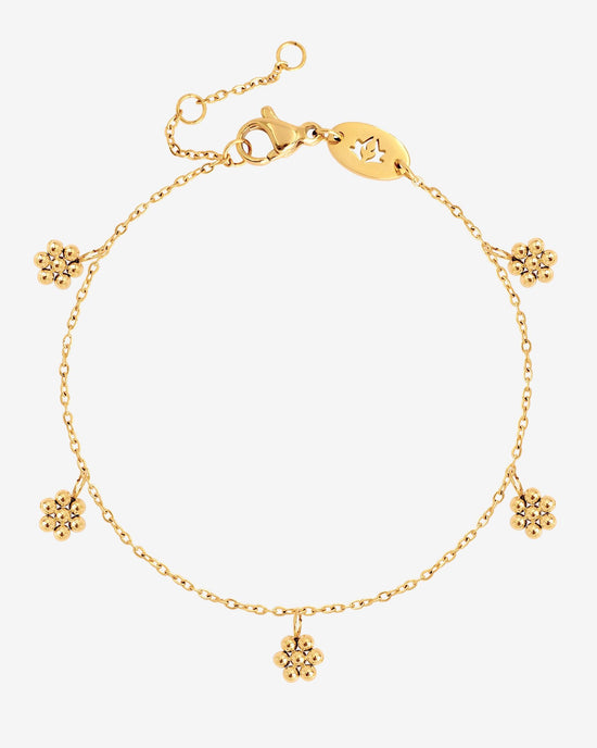 Blooming Anklet Gold