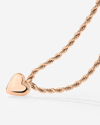Sweetieheart Necklace Rose Gold