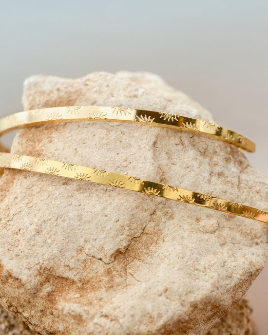 Sun Lover Bangle gold